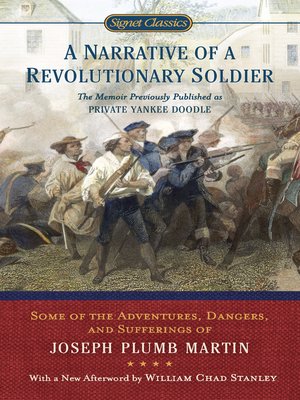 cover image of A Narrative of a Revolutionary Soldier